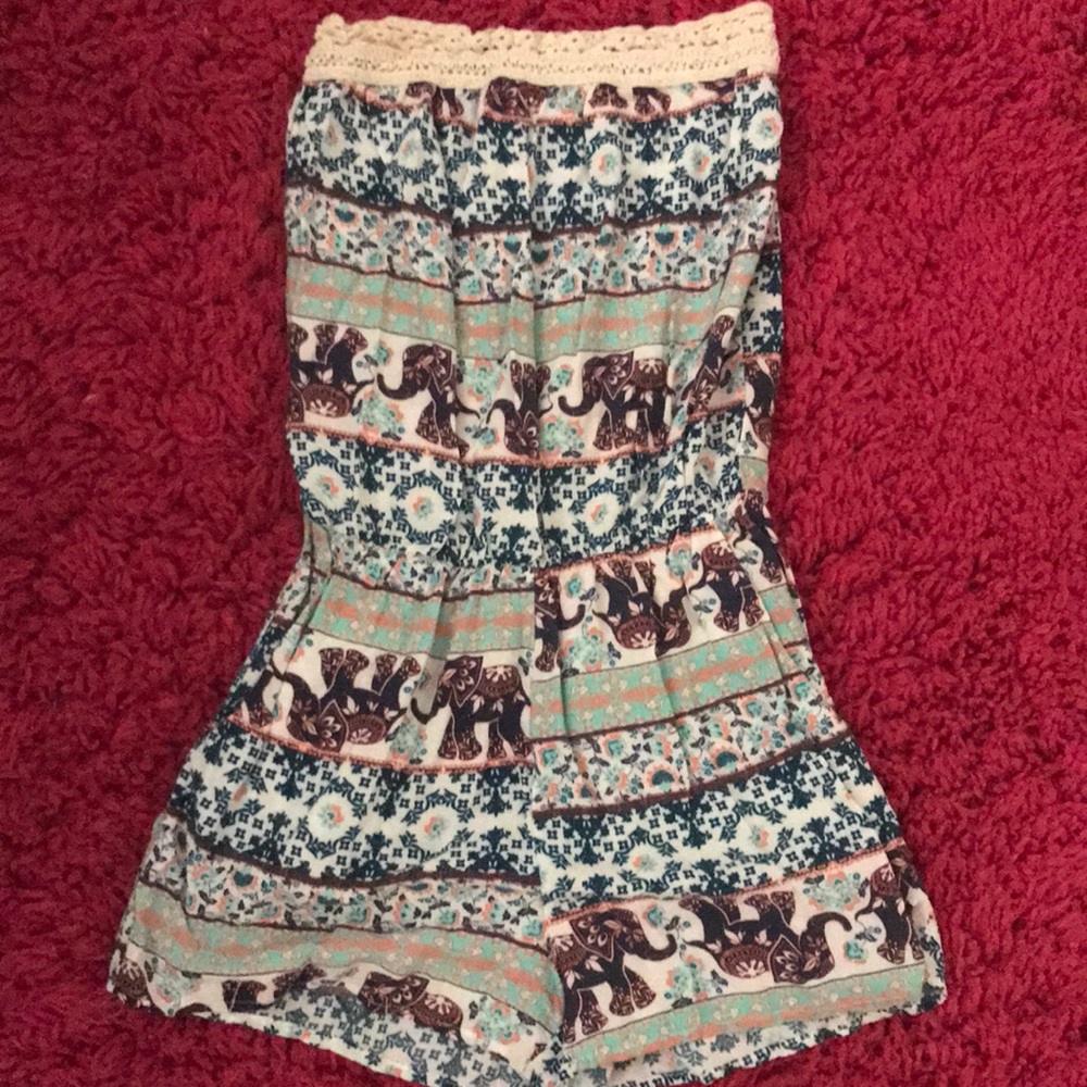 Sleeveless romper